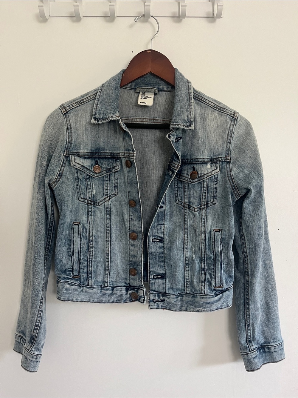 Light Blue Women's Denim Jacket - Classic Jean Jacket